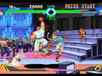 une photo d'Ã©cran de X-Men VS Street Fighter sur Sony Playstation